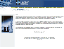 Tablet Screenshot of hannigcpa.com
